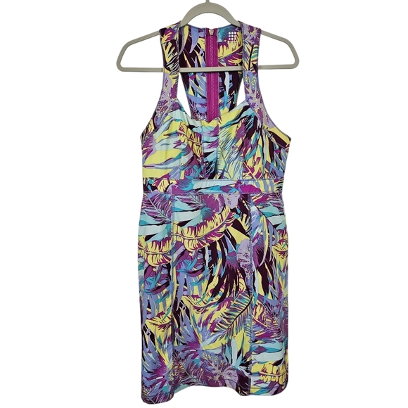 Title nine Dresses & Skirts - Title Nine Arabella Nimblene Halter Tropical Print Athletic Dress